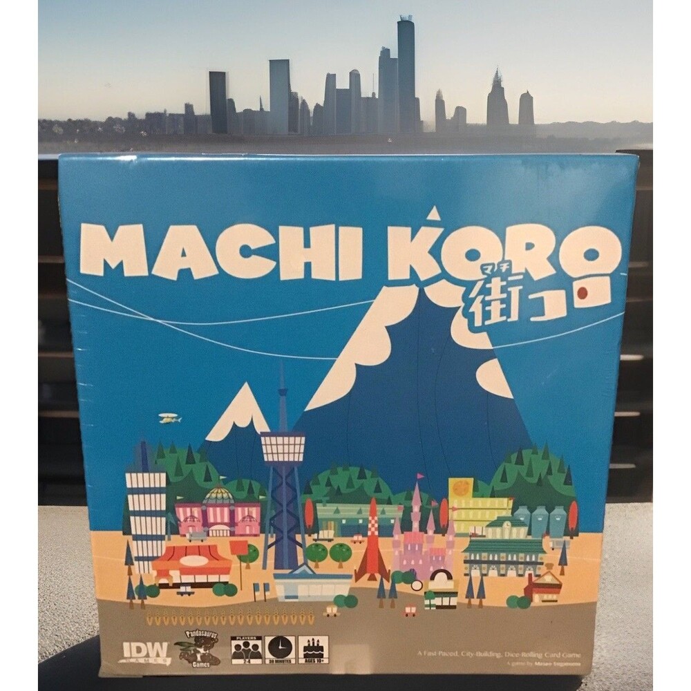 MACHI KORO Japanese City Building Card Board Game Pandasaurus NEW SEALED